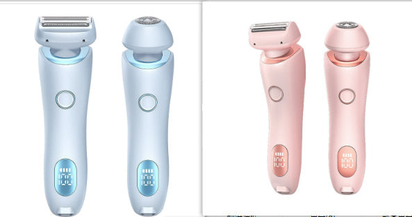 2-in-1 Hair Removal Epilator in Use on Legs for Smooth Skin - WEVOR