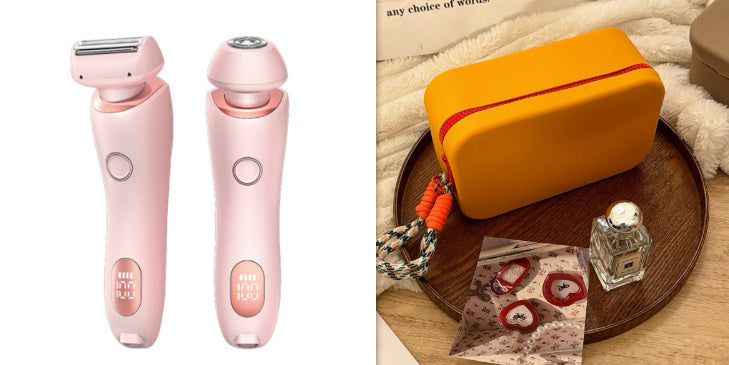 Packaging of 2-in-1 Hair Removal Epilator and Trimmer for Women - WEVOR