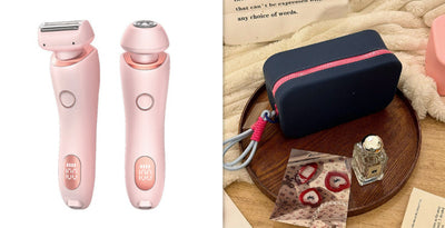 Packaging of 2-in-1 Hair Removal Epilator and Trimmer for Women - WEVOR