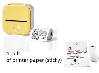 Compact Mini Thermal Label Printer Fits in Your Hand - WEVOR