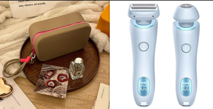 Packaging of 2-in-1 Hair Removal Epilator and Trimmer for Women - WEVOR