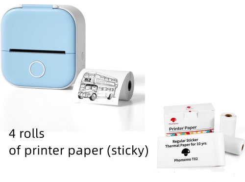 Compact Mini Thermal Label Printer Fits in Your Hand - WEVOR