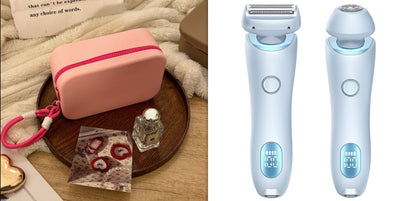 Packaging of 2-in-1 Hair Removal Epilator and Trimmer for Women - WEVOR