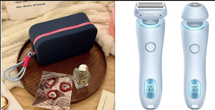 Packaging of 2-in-1 Hair Removal Epilator and Trimmer for Women - WEVOR