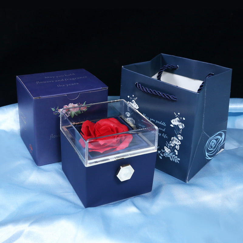 Unique Gift Idea for Special Occasions - Rotating Rose Box - WEVOR